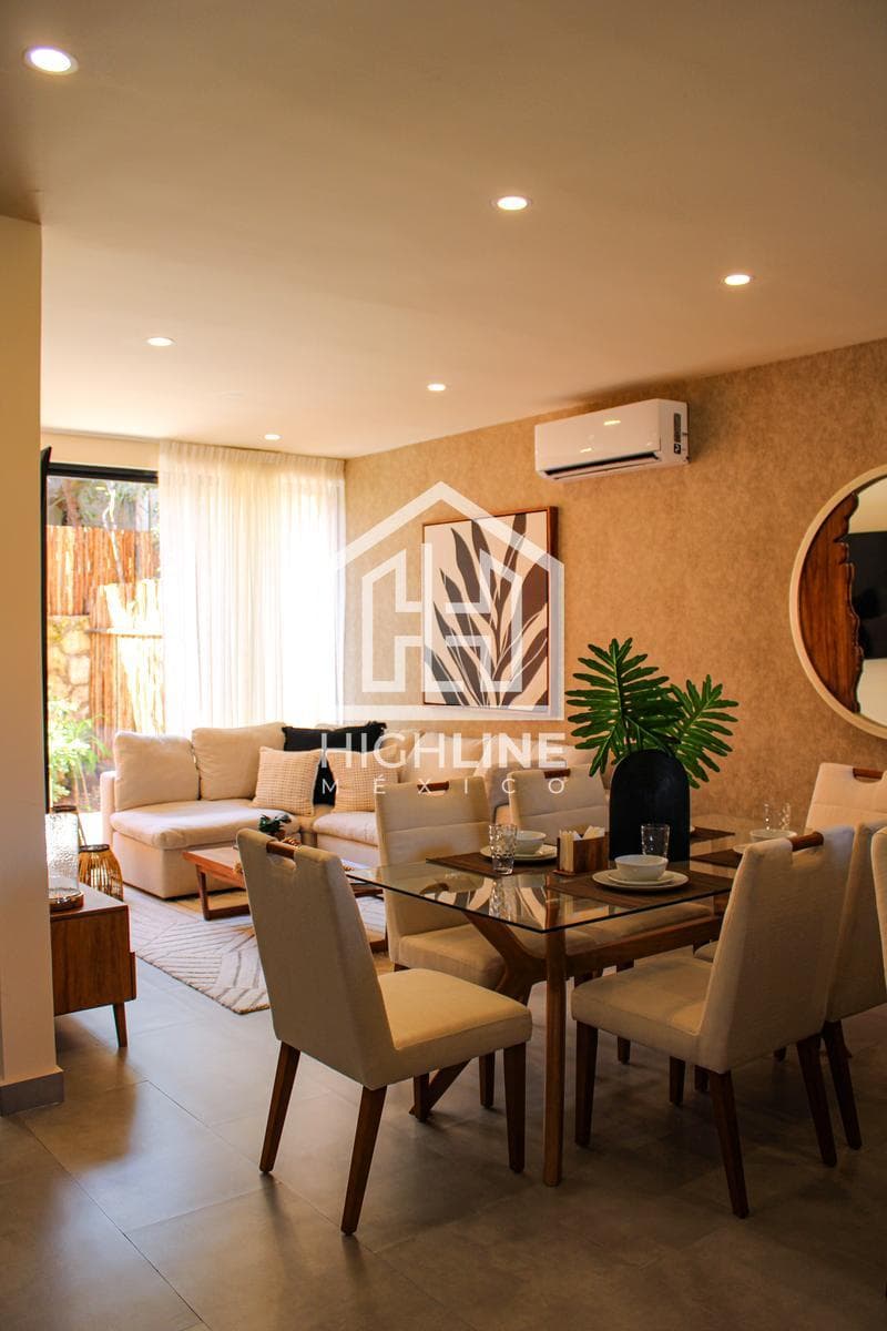 APARTMENT FOR SALE IN TULUM: 2 BEDROOMS WITH INFINITY POOL, PADEL COURT, AND COWORKING SPACE