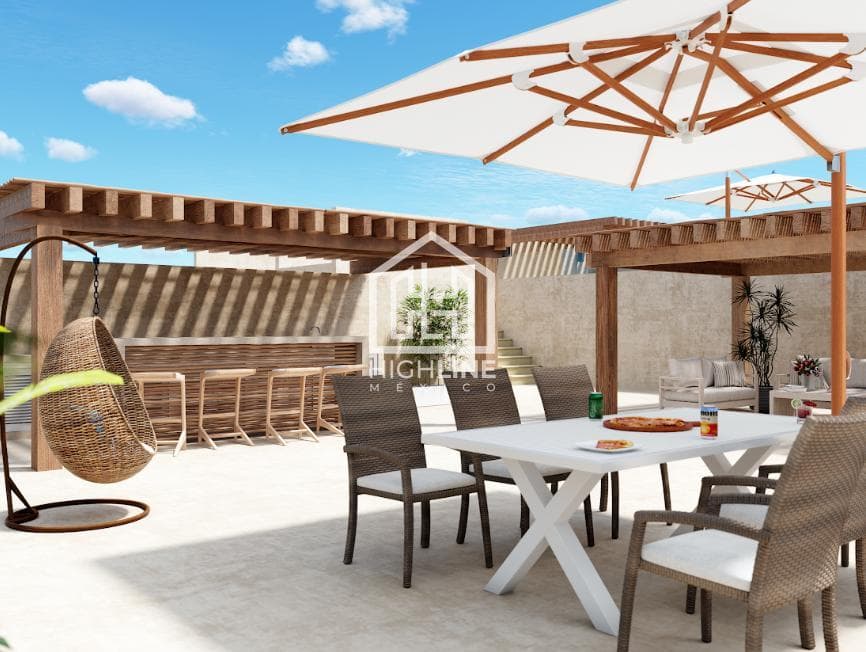 1-Bedroom Apartment in Cancún's Residential Area with Financing Options and No Credit Check Required