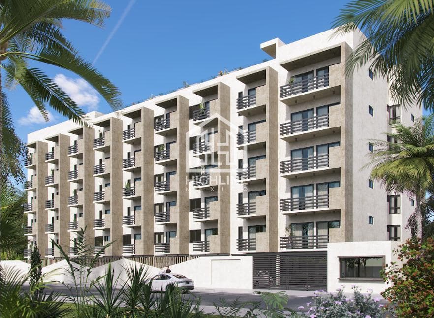 Studio for Sale in Downtown Cancún, with a Pool, 20 Minutes from the Hotel Zone