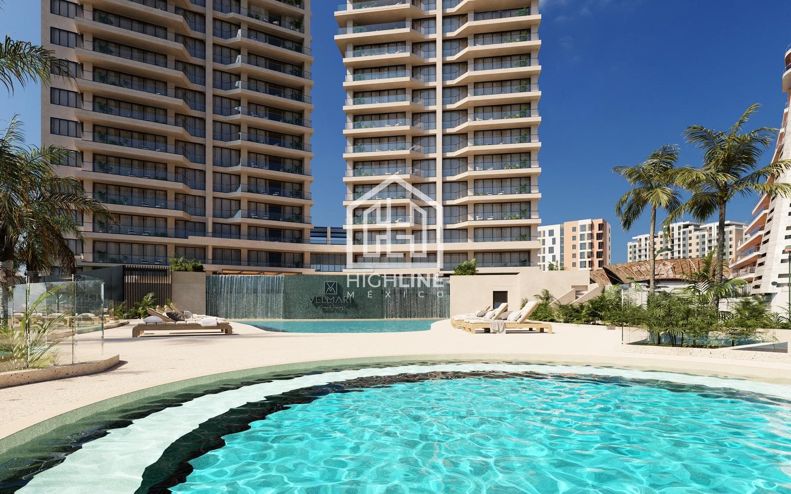 4-Bedroom Pre-Sale Condo in Puerto Cancún, Just a Few Meters from the Ocean | Spa and Pool
