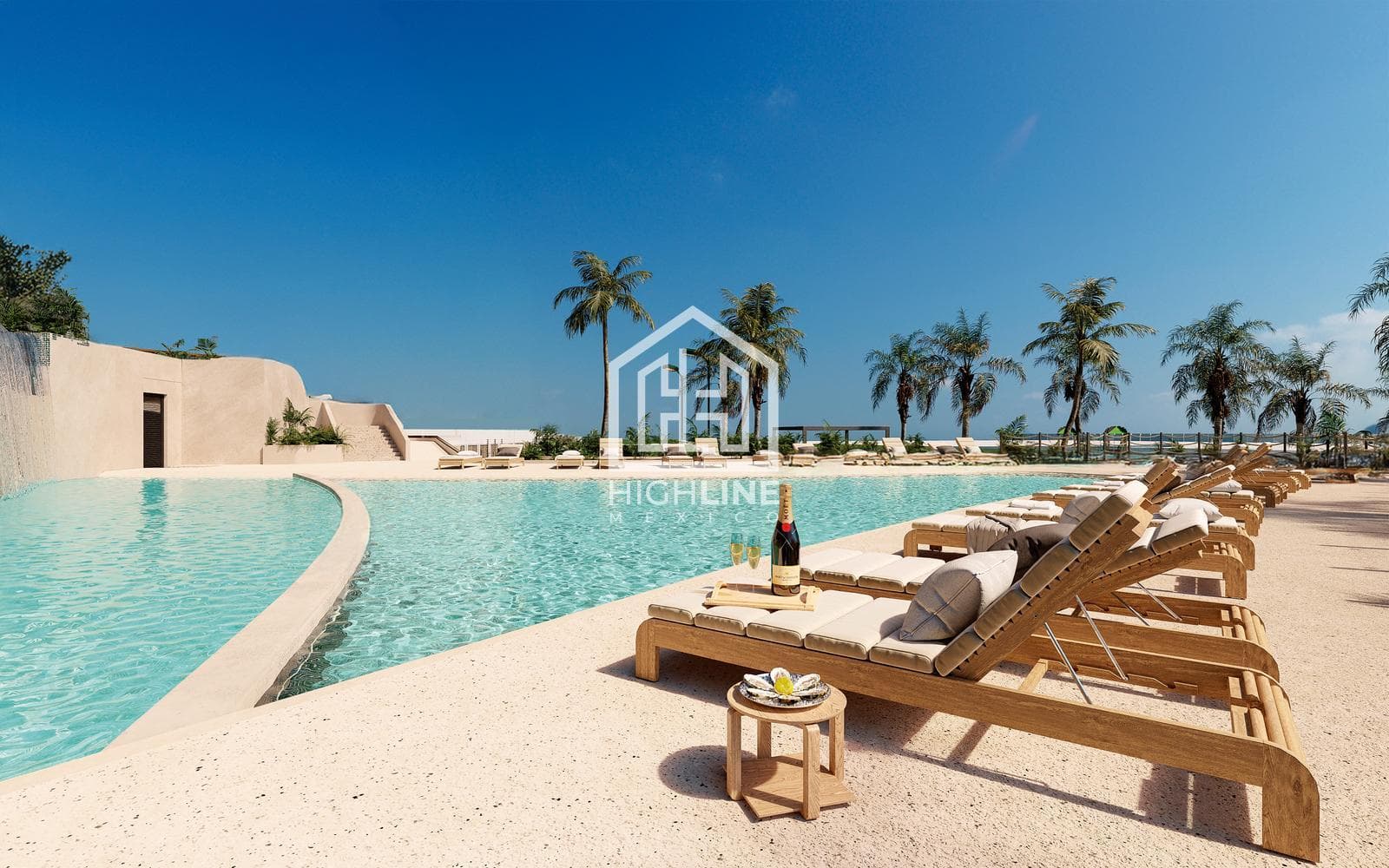 4-Bedroom Pre-Sale Condo in Puerto Cancún, Just a Few Meters from the Ocean | Spa and Pool