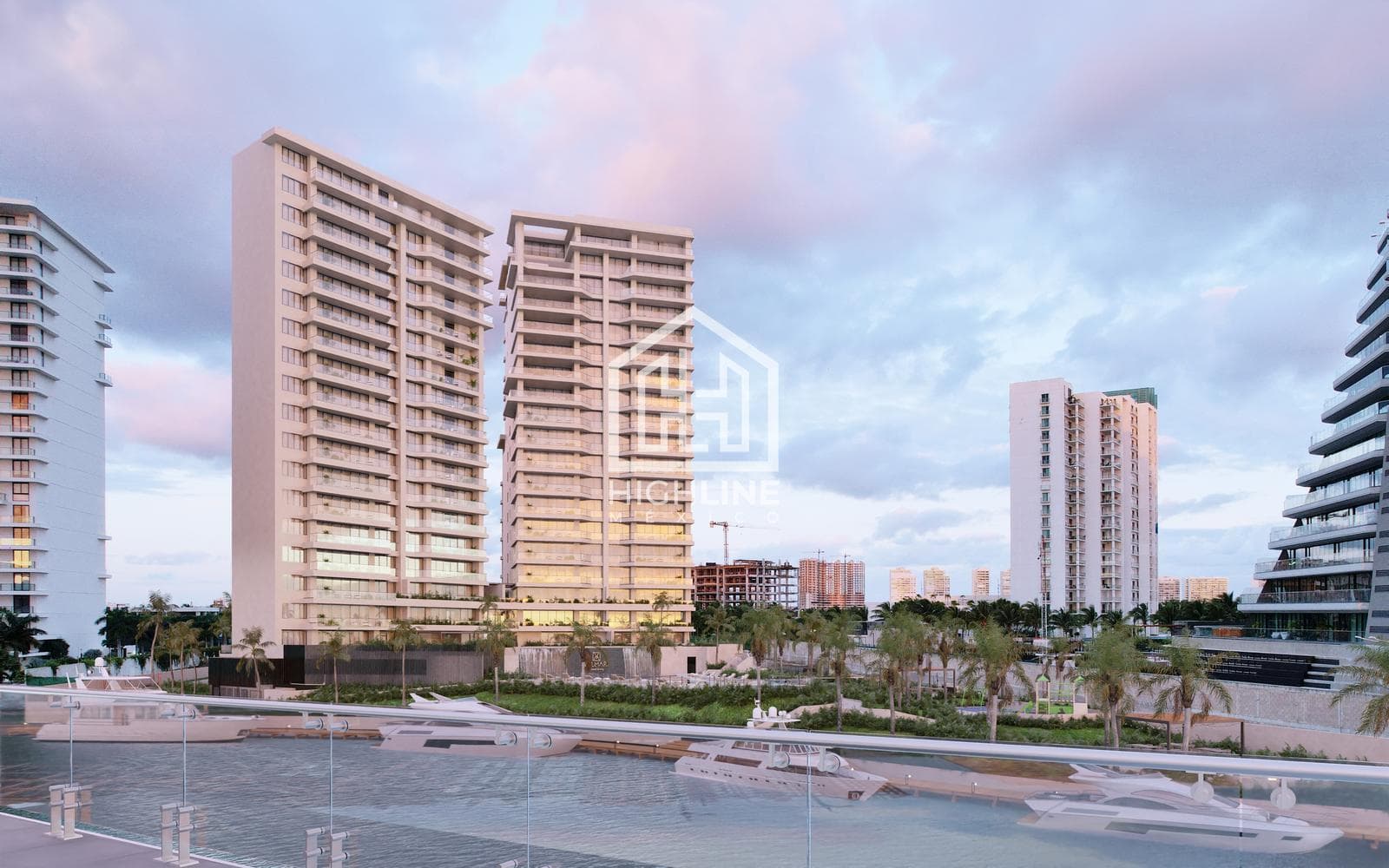 4-Bedroom Pre-Sale Condo in Puerto Cancún, Just a Few Meters from the Ocean | Spa and Pool