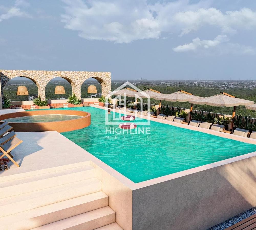 2-bedroom apartment for sale in Playa del Carmen, just a few meters from the beach | Sauna and pool