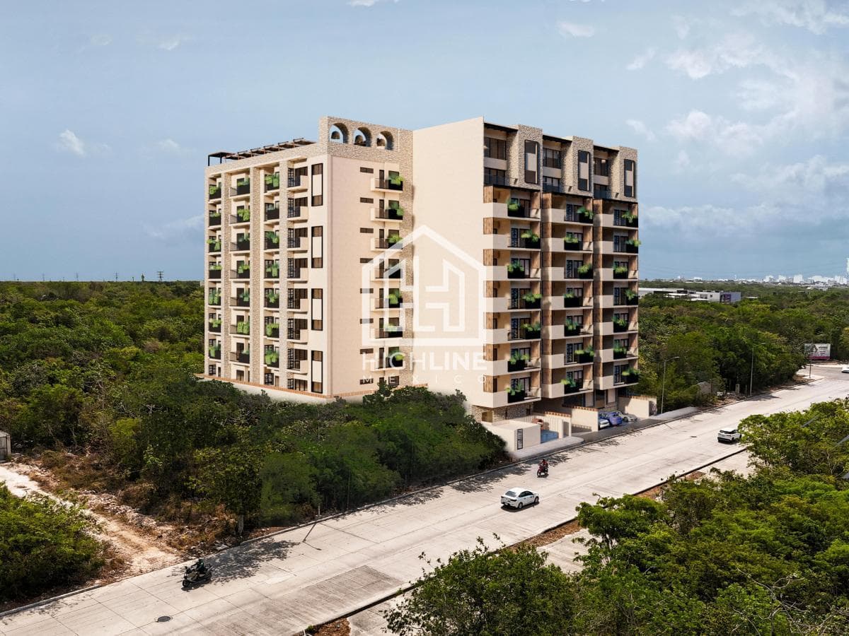 2-bedroom apartment for sale in Playa del Carmen, just a few meters from the beach | Sauna and pool