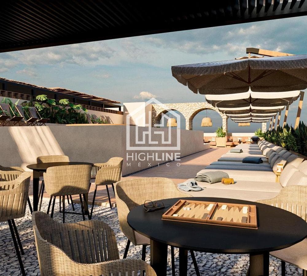 2-bedroom apartment for sale in Playa del Carmen, just a few meters from the beach | Sauna and pool