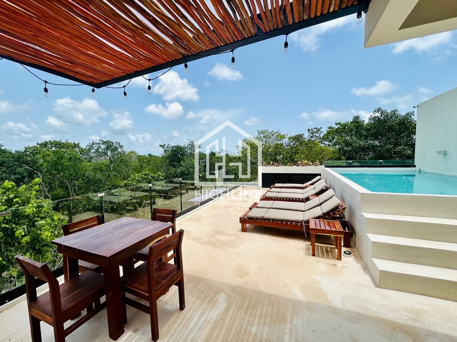 1-bedroom apartment for sale with a pool and access to a beach club