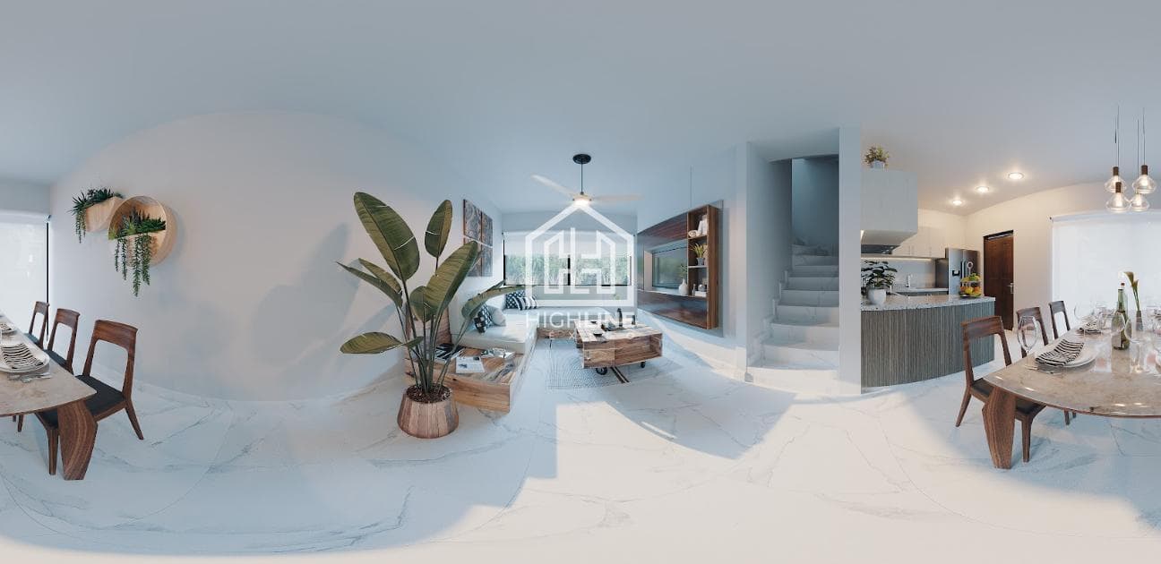House for Sale - TULUM - 3 BEDROOMS – Green Spaces