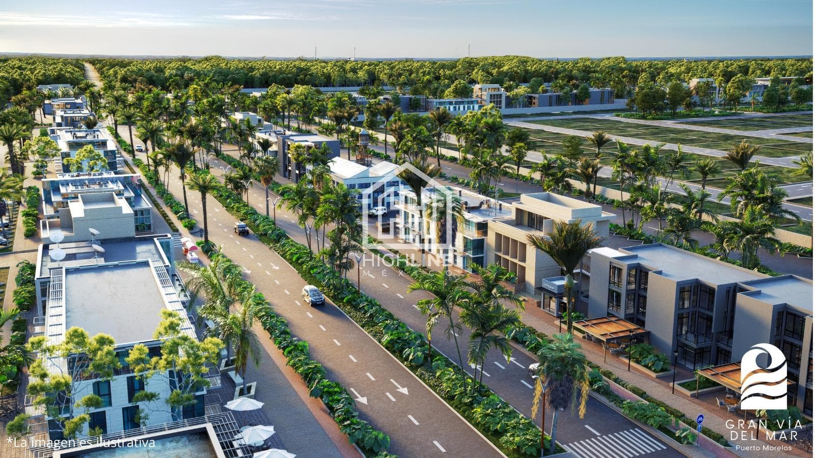 RESIDENTIAL LOT FOR SALE. PUERTO MORELOS. 12-MONTH DOWN PAYMENT. DIRECT FINANCING.