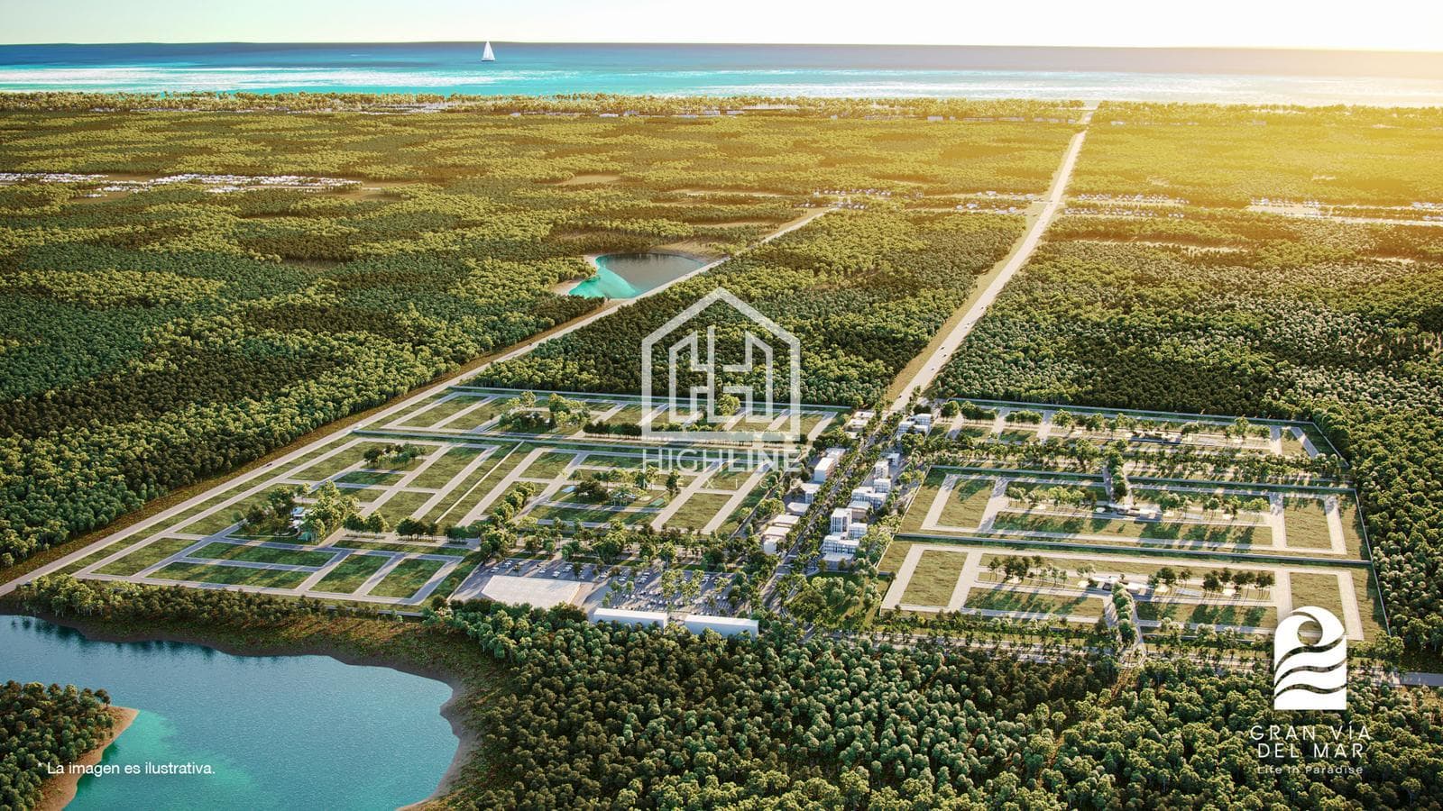 RESIDENTIAL LOT FOR SALE. PUERTO MORELOS. 12-MONTH DOWN PAYMENT. DIRECT FINANCING.