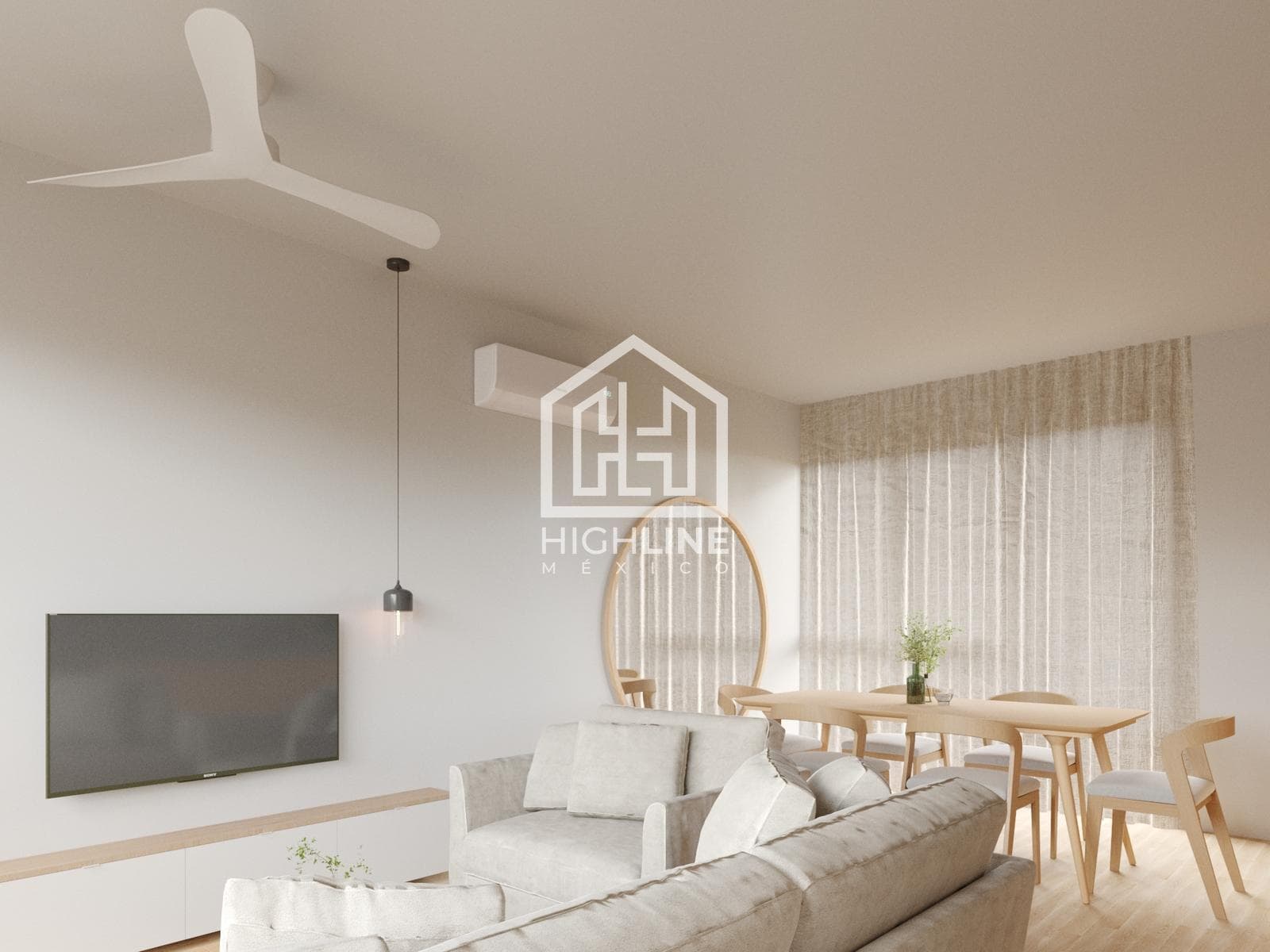 STUDIO FOR SALE IN PLAYA DEL CARMEN. ROOFTOP WITH INFINITY POOL. PRE-SALE.