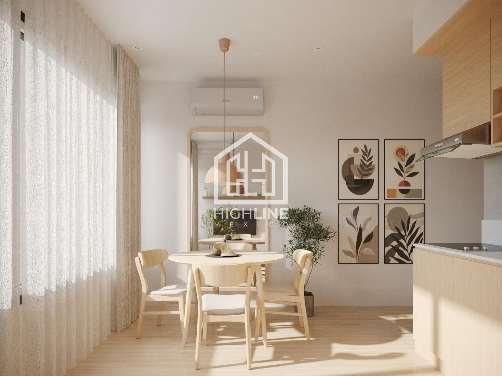 STUDIO FOR SALE IN PLAYA DEL CARMEN. ROOFTOP WITH INFINITY POOL. PRE-SALE.