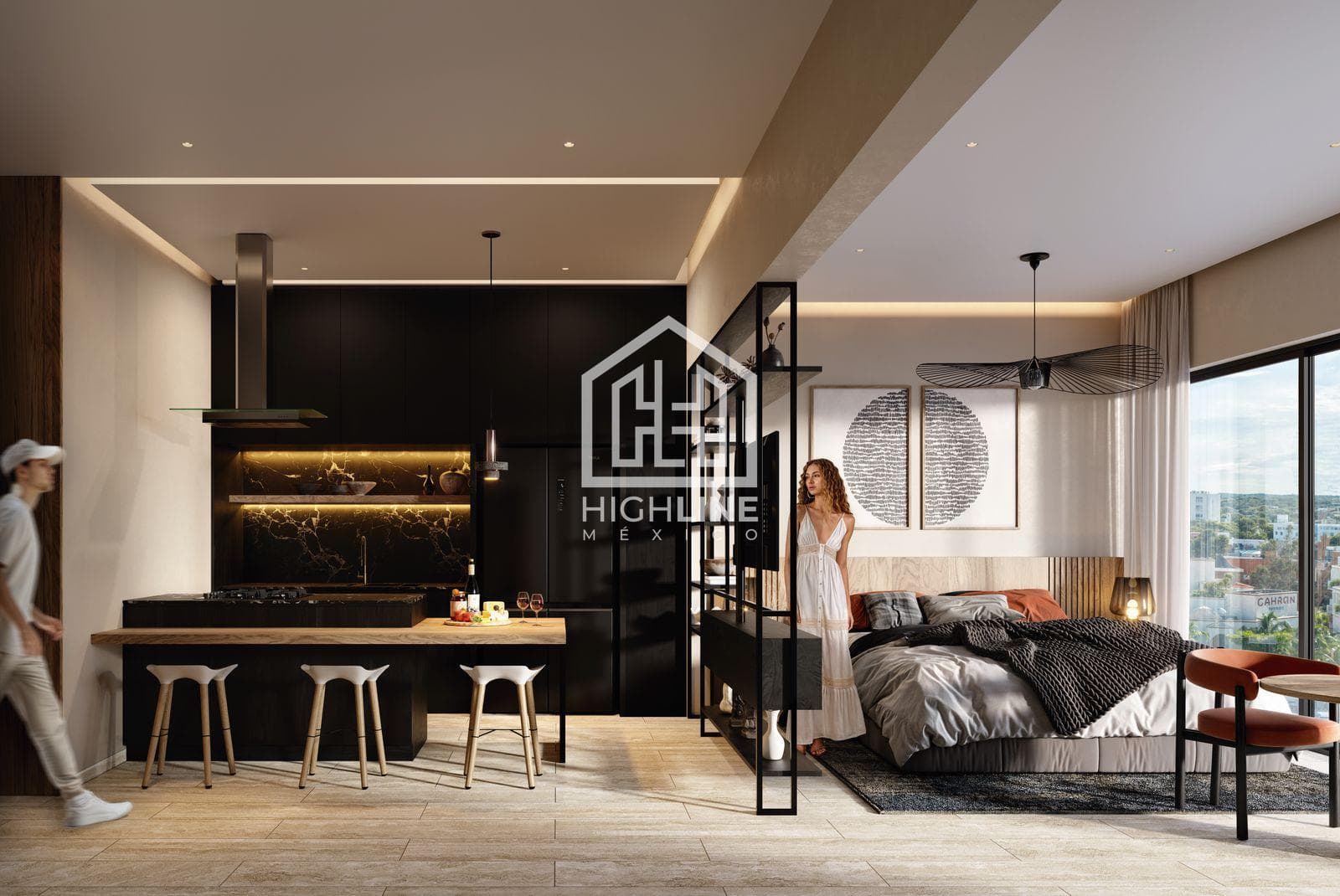 2-bedroom apartment for sale, 100 meters from 5th Avenue