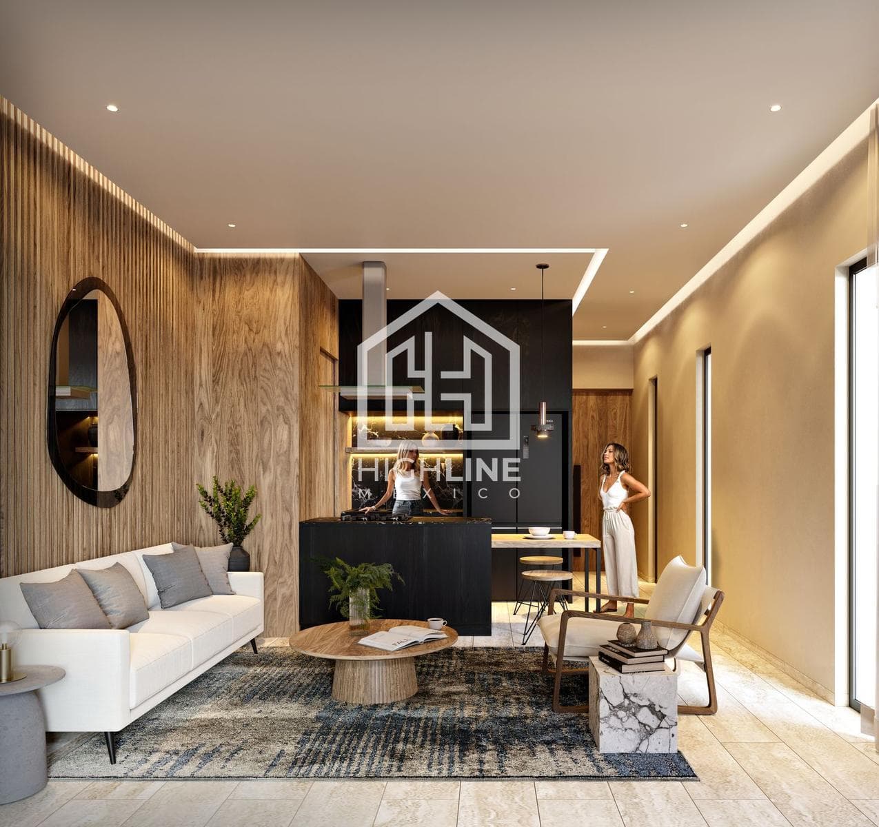 2-bedroom apartment for sale, 100 meters from 5th Avenue