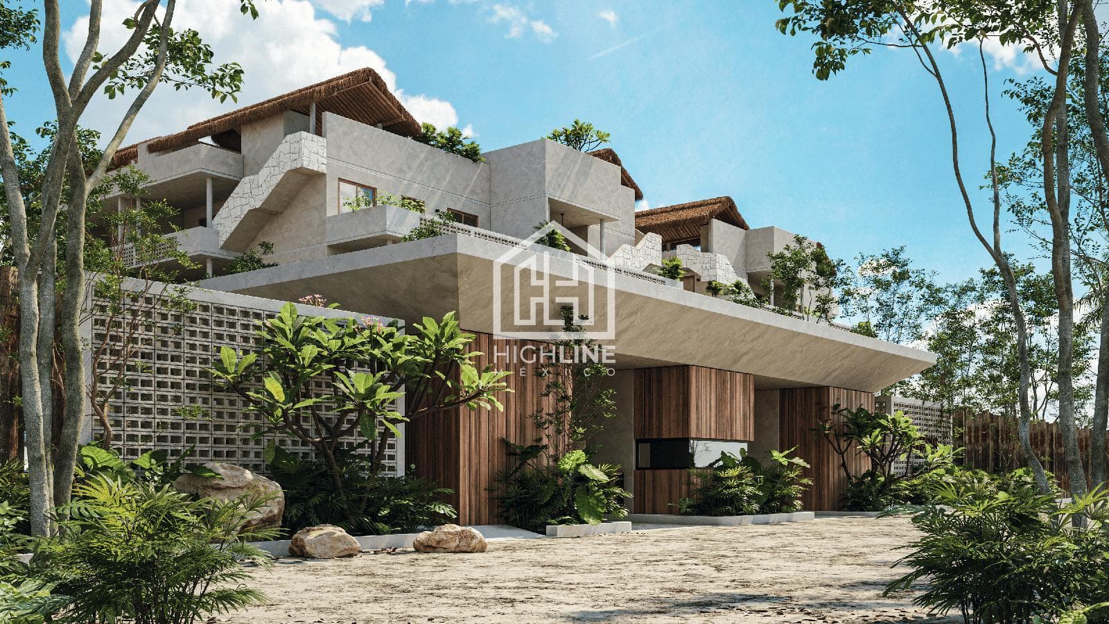 Apartment for Sale in Tulum: 3 Bedrooms, 15 Minutes from the Beach, Gym, Pet-Friendly