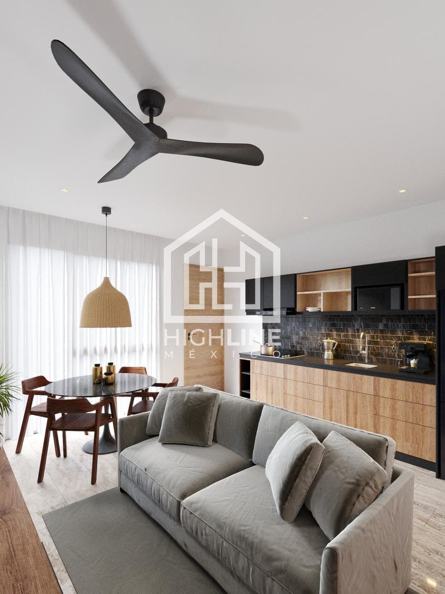 1-bedroom apartment for sale with a pool and gym
