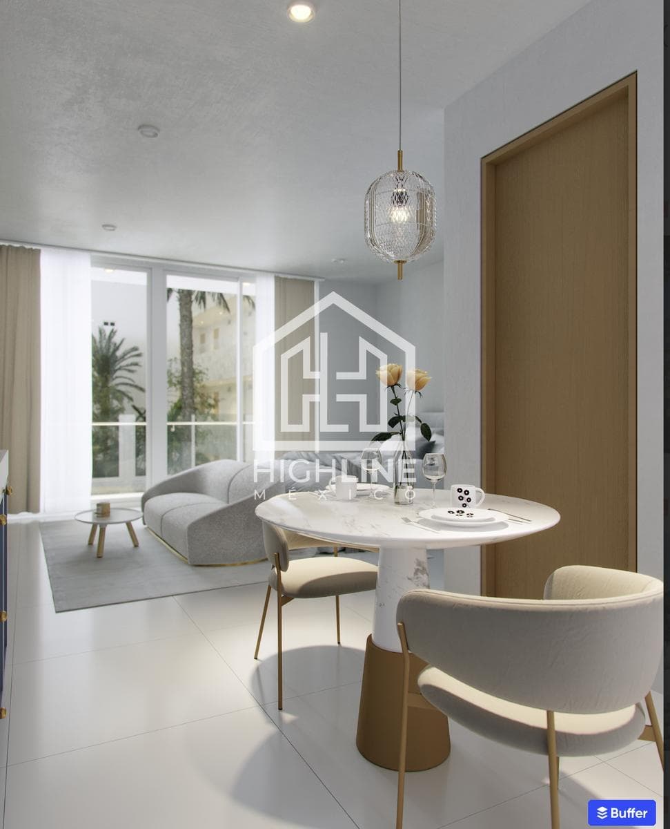 LOFT FOR SALE IN PUERTO MORELOS: POOL, GYM, JACUZZI, EXCELLENT LOCATION AND PRICE