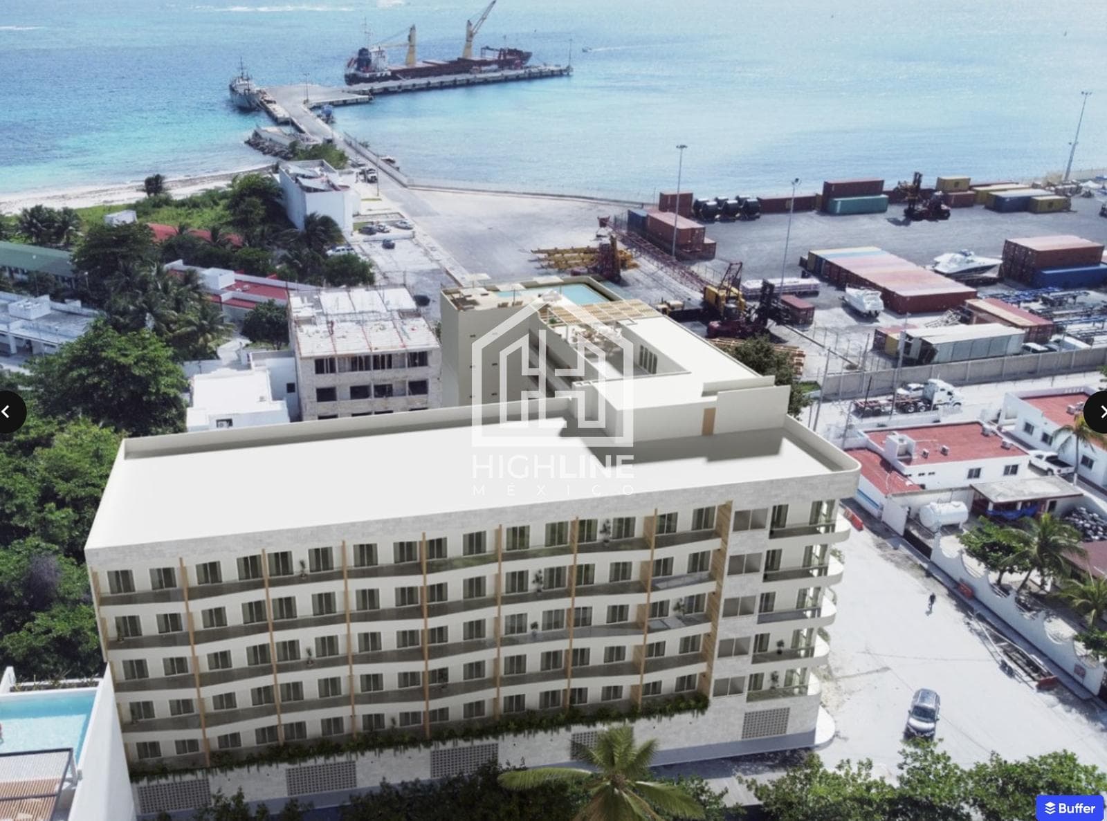 LOFT FOR SALE IN PUERTO MORELOS: POOL, GYM, JACUZZI, EXCELLENT LOCATION AND PRICE