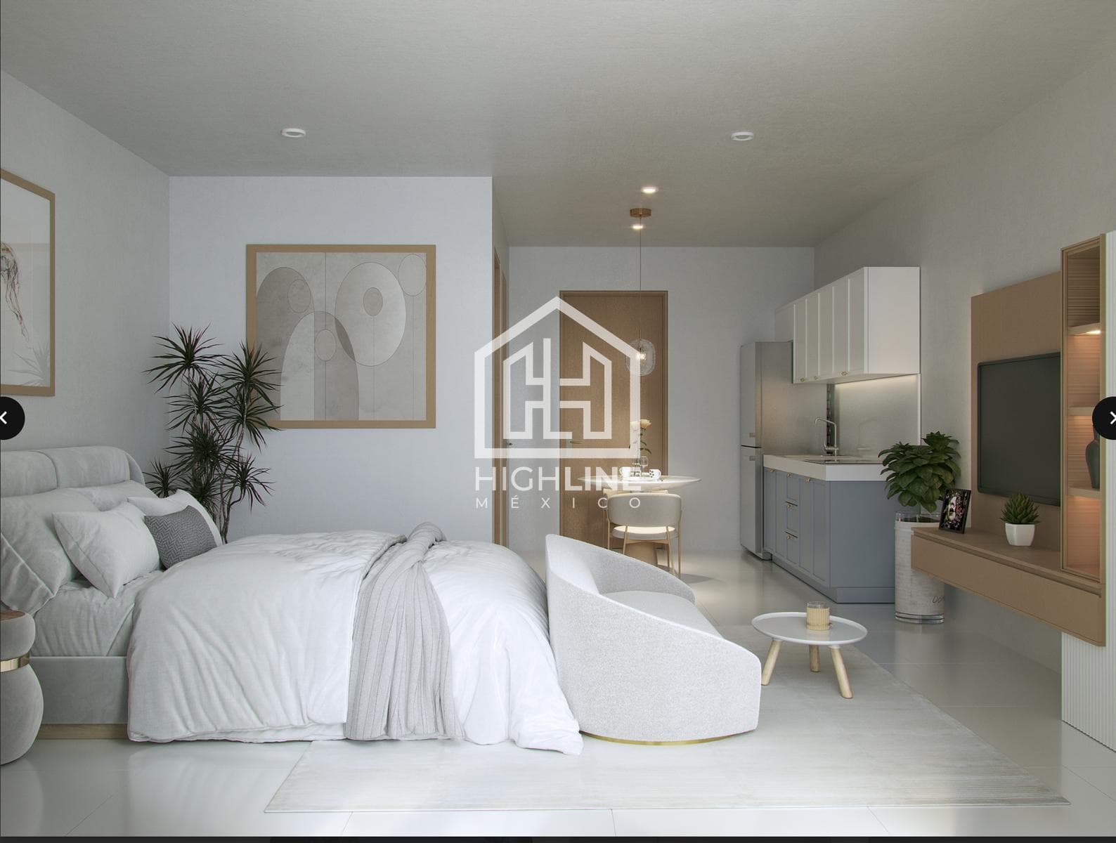 LOFT FOR SALE IN PUERTO MORELOS: POOL, GYM, JACUZZI, EXCELLENT LOCATION AND PRICE