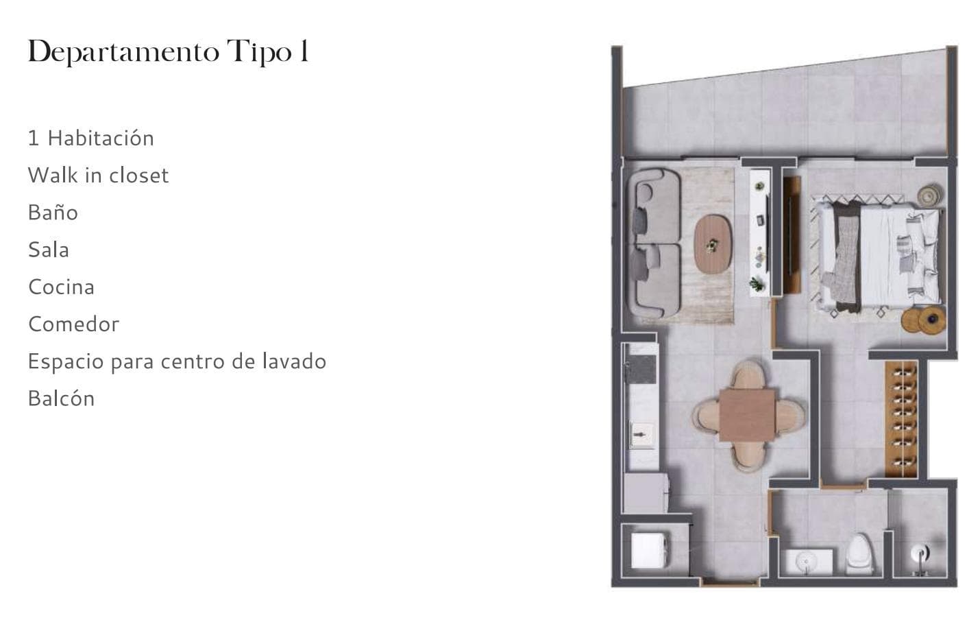 1-BEDROOM APARTMENT FOR SALE IN PUERTO MORELOS: OCEAN VIEW, POOL, GYM, LOCATION, AND PRICE