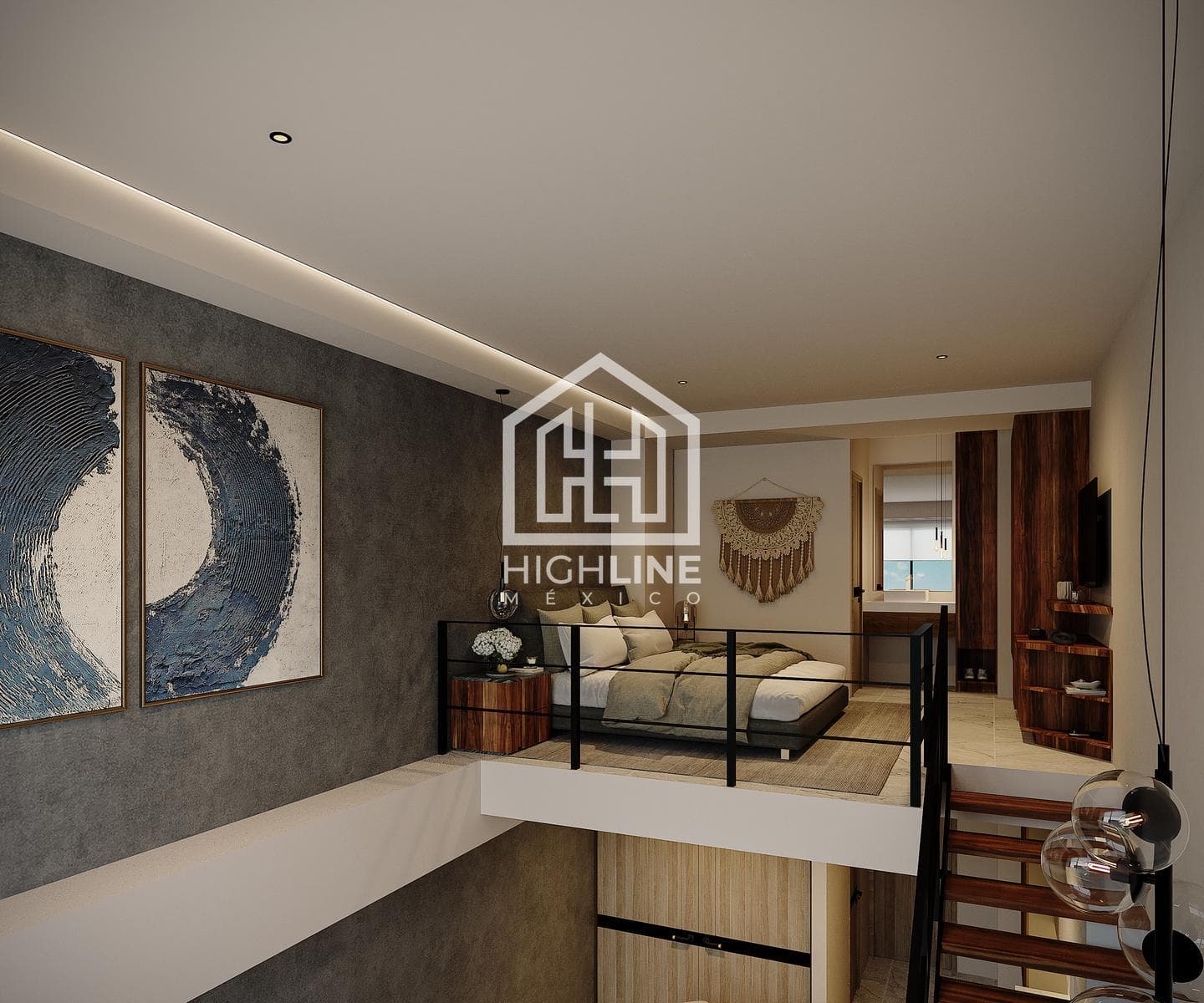 Apartment for Sale in Cancun with a Pool and Ocean View, Located on the Second Line from the Beach