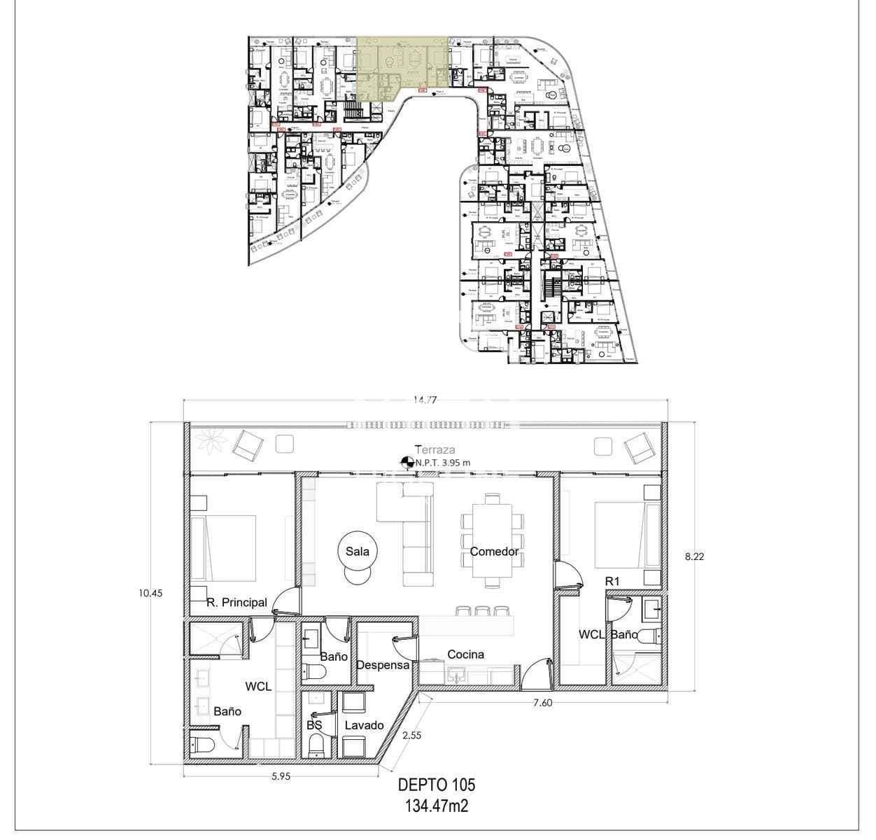 2-BEDROOM APARTMENT FOR SALE IN PUERTO CANCUN, WITH POOL, GYM, AND YOGA CLASSES—EXCELLENT LOCATION AND PRICE