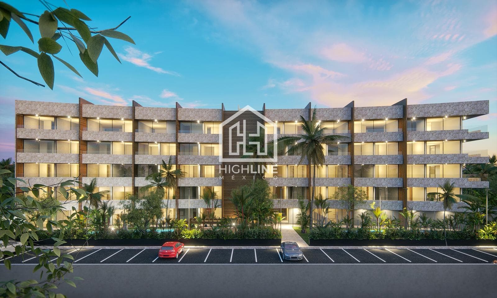 1-BEDROOM APARTMENT FOR SALE IN COZUMEL WITH A POOL NEAR THE OCEAN: LOCATION AND PRICE