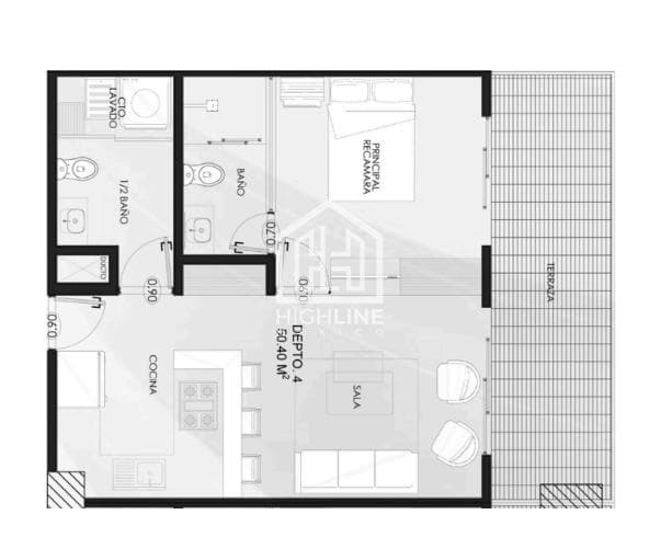 1-BEDROOM APARTMENT | CANCÚN | OCEAN VIEW | WITH POOL