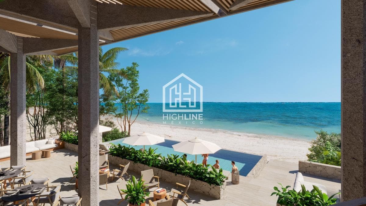 Penthouse for Sale in Cancún with Ocean Views | 4 Bedrooms | Private Beach Club | Padel Court