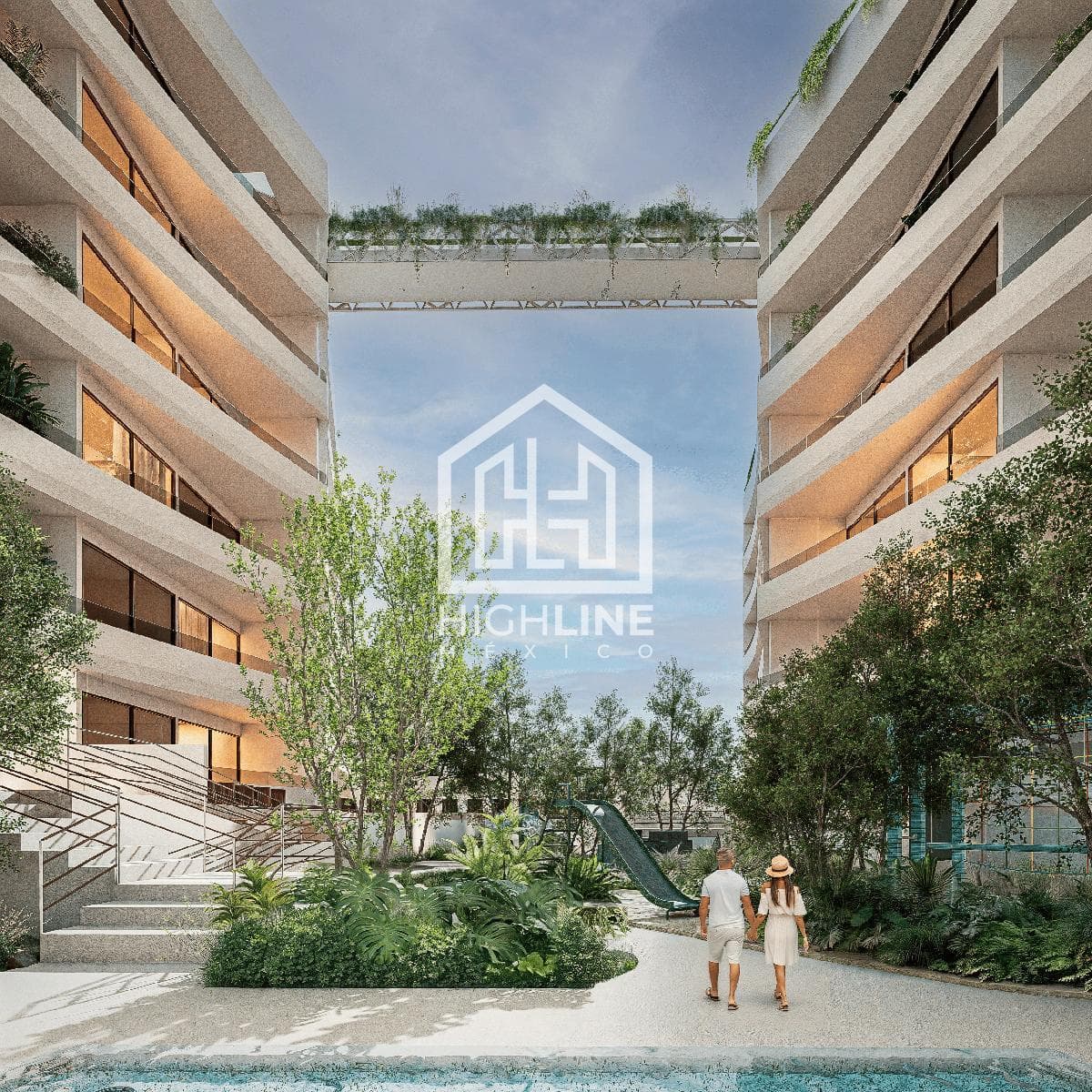 Penthouse Apartment for Sale in Playa del Carmen, 2 Bedrooms, Pre-Sale Phase