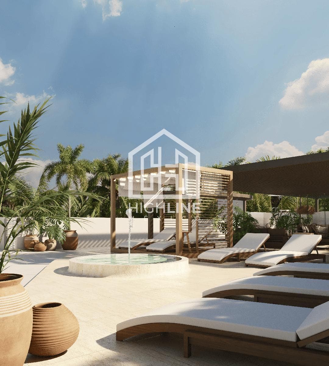 Penthouse Apartment for Sale in Playa del Carmen, 2 Bedrooms, Pre-Sale Phase