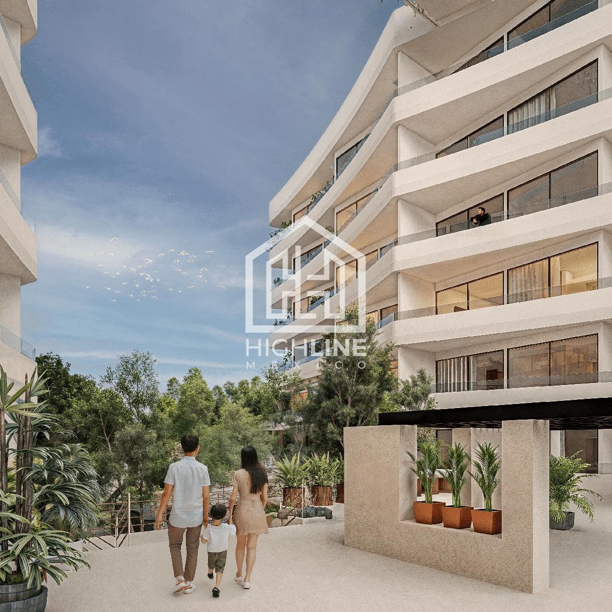 Penthouse Apartment for Sale in Playa del Carmen, 2 Bedrooms, Pre-Sale Phase