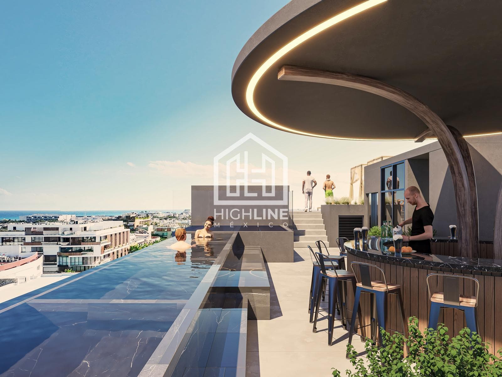 1-Bedroom Apartment in Playa del Carmen, 2 Minutes from the Beach, Offers a High ROI