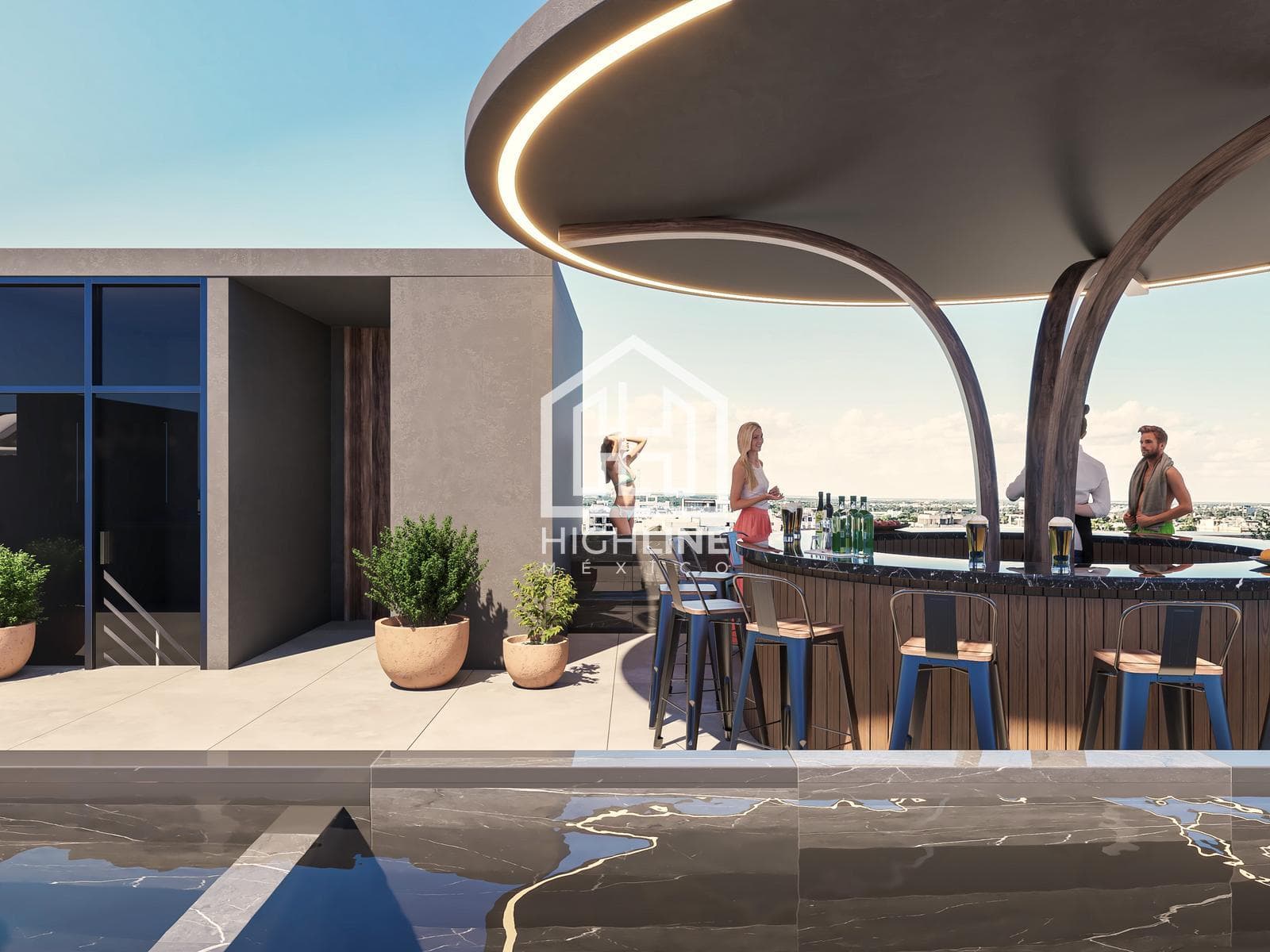 1-Bedroom Apartment in Playa del Carmen, 2 Minutes from the Beach, Offers a High ROI