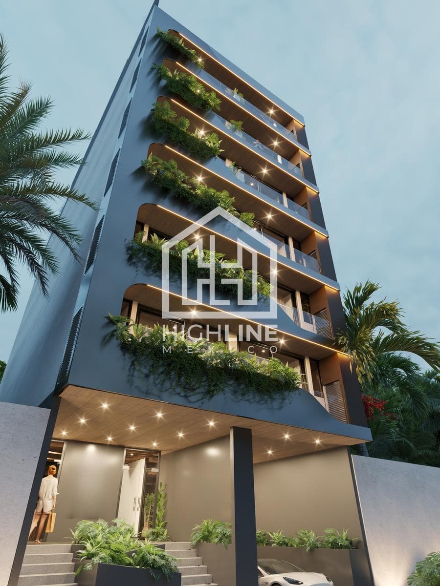 1-Bedroom Apartment in Playa del Carmen, 2 Minutes from the Beach, Offers a High ROI
