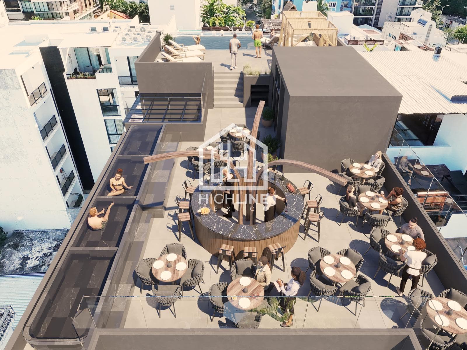 1-Bedroom Apartment in Playa del Carmen, 2 Minutes from the Beach, Offers a High ROI