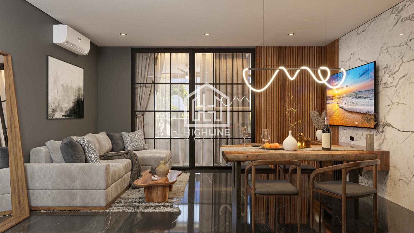 1-Bedroom Apartment in Playa del Carmen, 2 Minutes from the Beach, Offers a High ROI