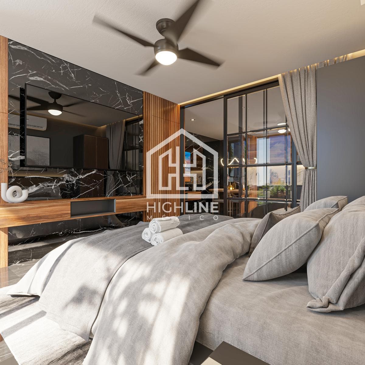 1-Bedroom Apartment in Playa del Carmen, 2 Minutes from the Beach, Offers a High ROI