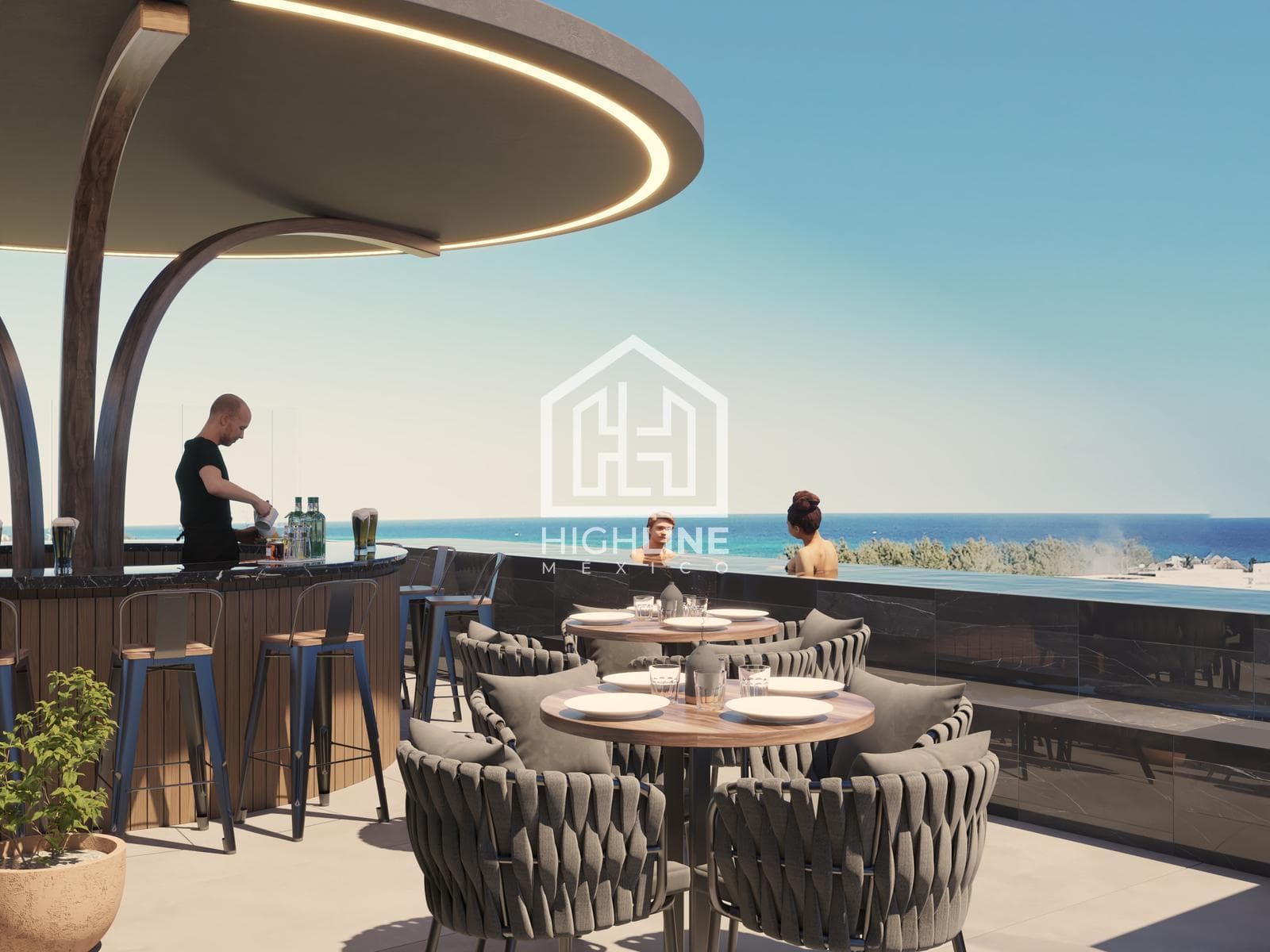 1-Bedroom Apartment in Playa del Carmen, 2 Minutes from the Beach, Offers a High ROI