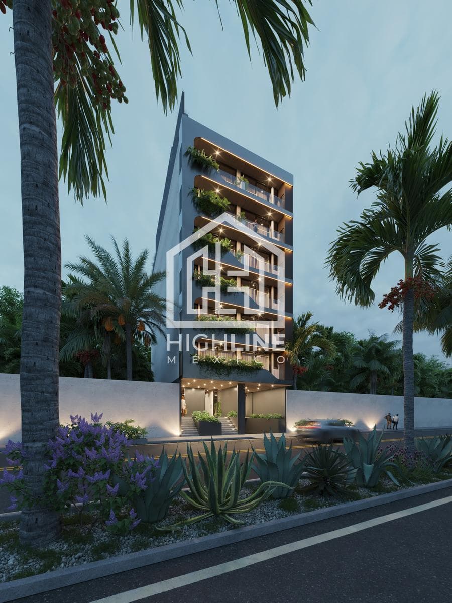 1-Bedroom Apartment in Playa del Carmen, 2 Minutes from the Beach, Offers a High ROI