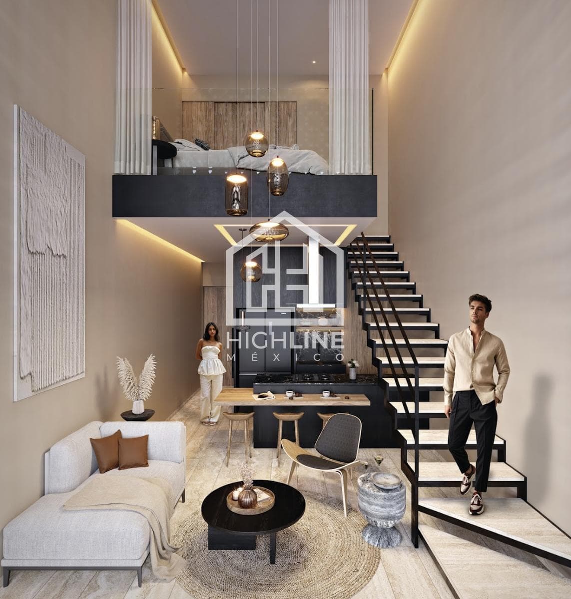 2-BEDROOM APARTMENT IN PH / 2 MINUTES FROM THE BEACH / PRE-SALE / LAUNCH PRICES / ROI.