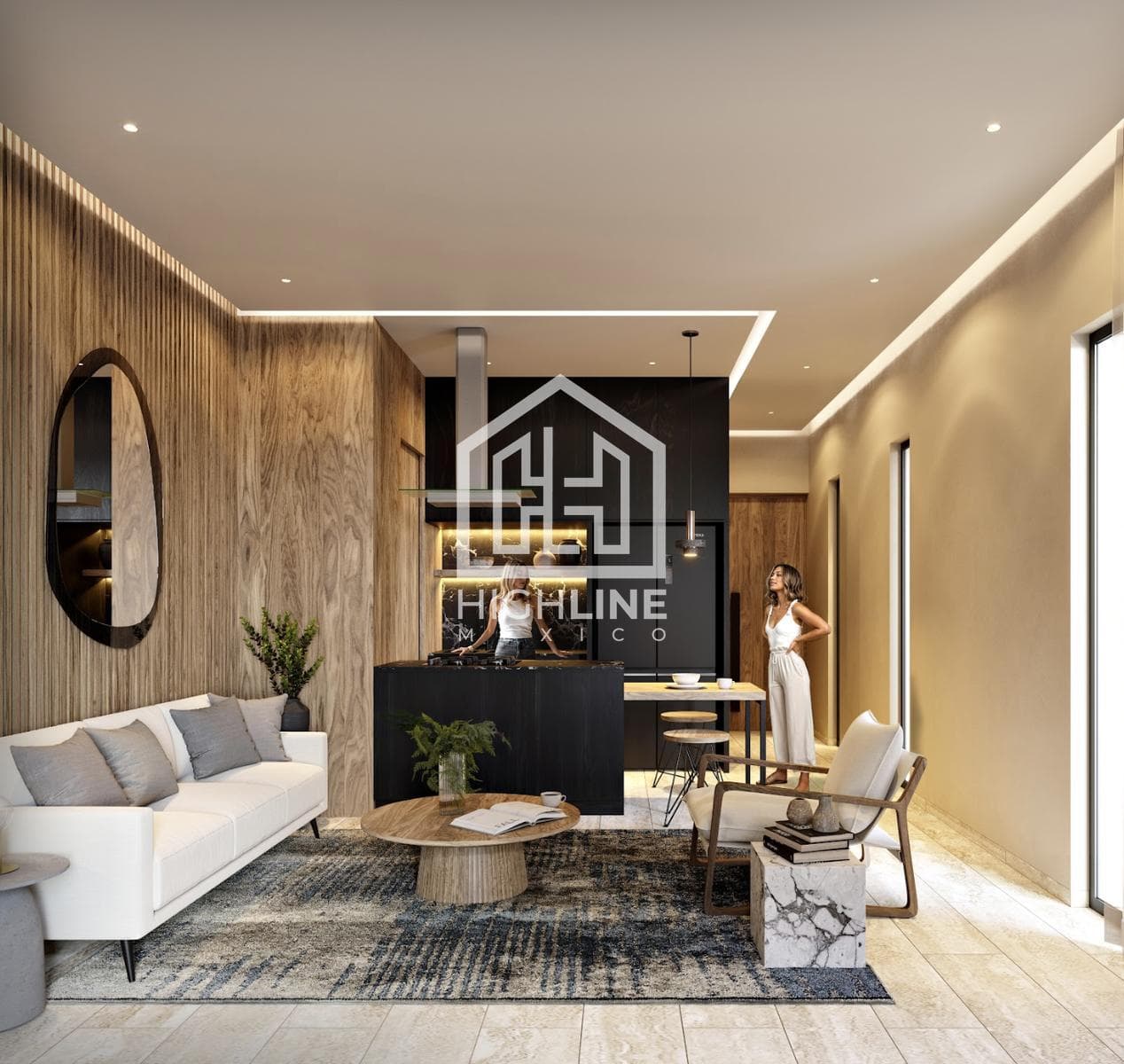 2-BEDROOM APARTMENT IN PH / 2 MINUTES FROM THE BEACH / PRE-SALE / LAUNCH PRICES / ROI.
