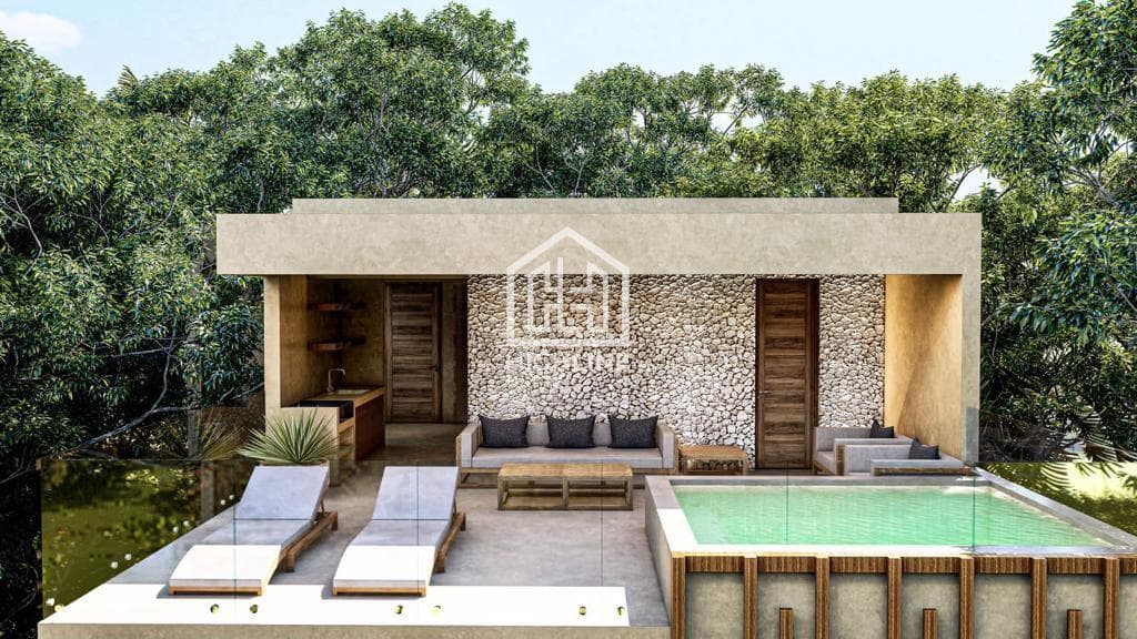 APARTMENT FOR SALE IN TULUM: 1 BEDROOM WITH A POOL