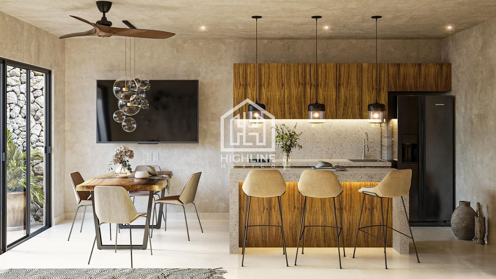 APARTMENT FOR SALE IN TULUM: 1 BEDROOM WITH A POOL
