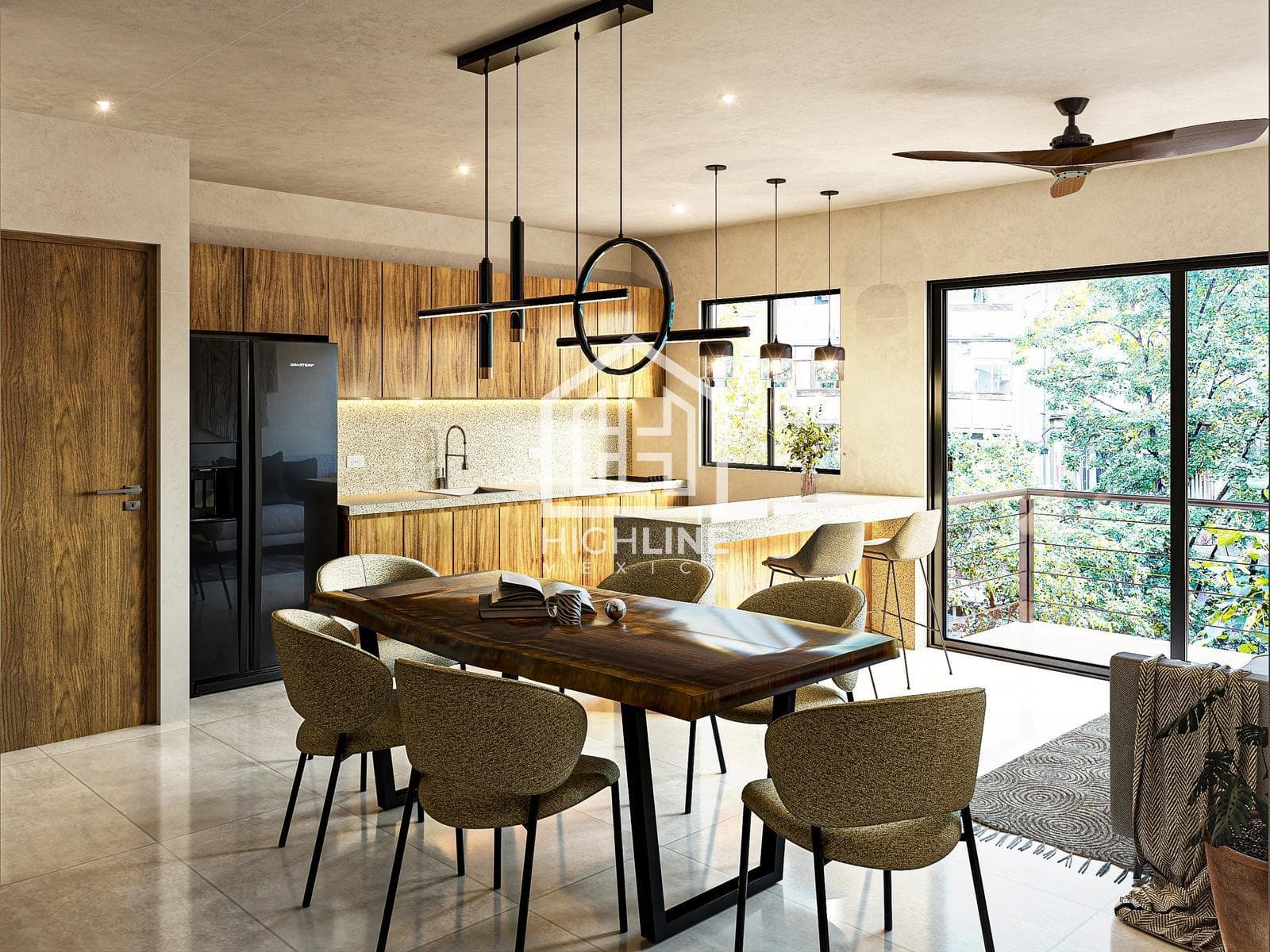 APARTMENT FOR SALE IN TULUM: 1 BEDROOM WITH A SUNBED AREA
