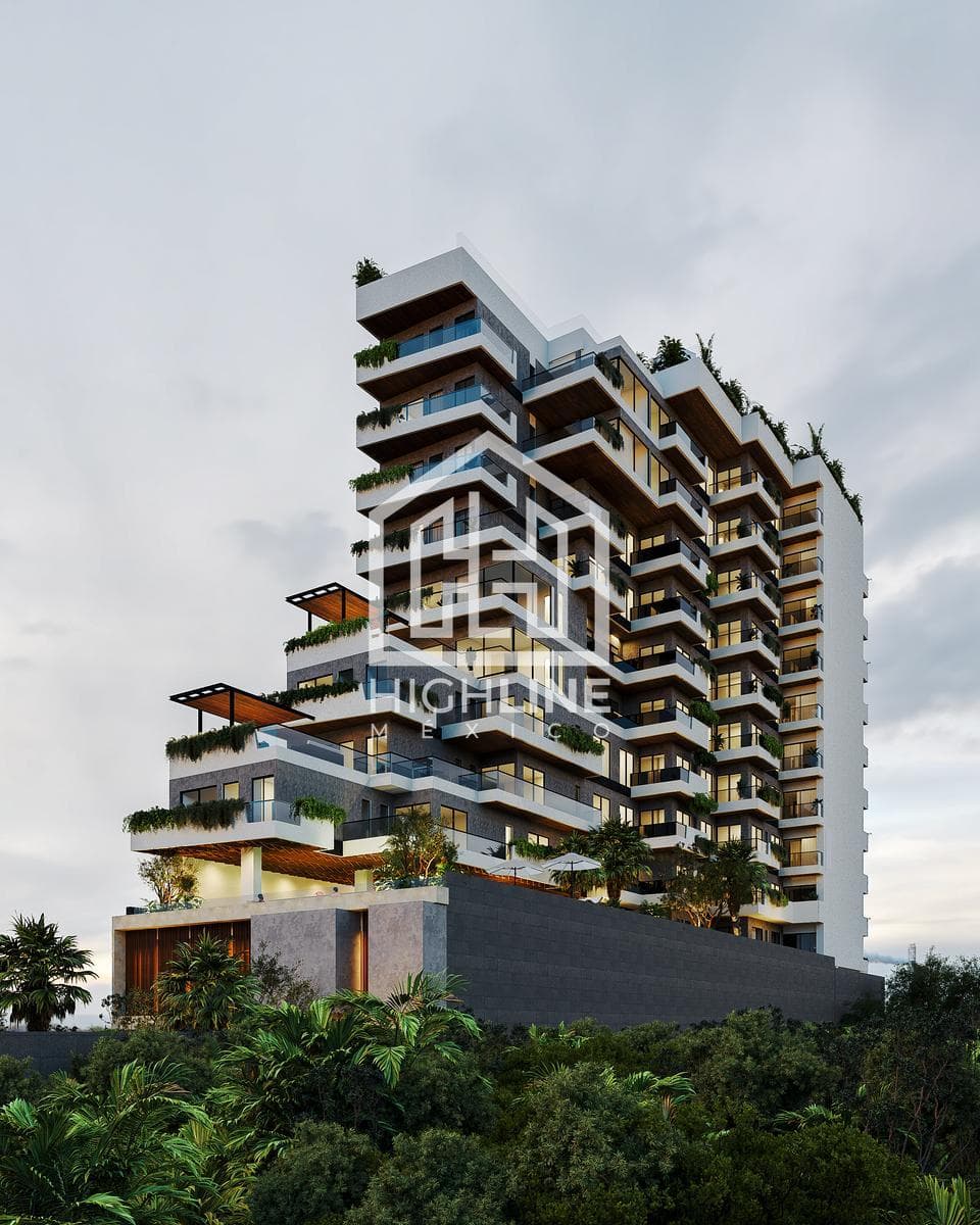 APARTMENT FOR SALE IN CANCUN: 1 BEDROOM WITH A BAR, GYM, AND POOL