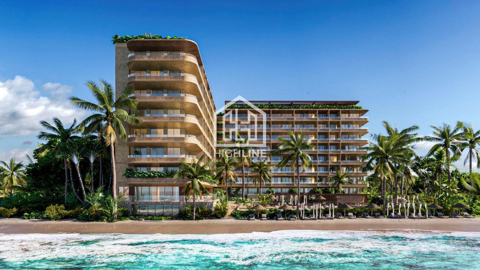 APARTMENT FOR SALE IN PUERTO MORELOS: 1-BEDROOM WITH OCEAN VIEW AND HIGH APPRECIATION POTENTIAL