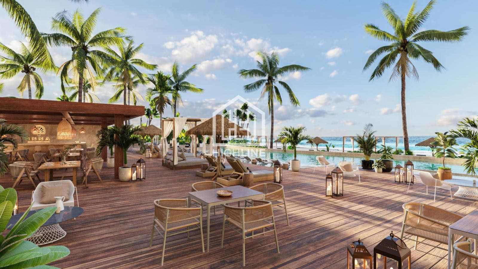 APARTMENT FOR SALE IN PUERTO MORELOS: 1-BEDROOM WITH OCEAN VIEW AND HIGH APPRECIATION POTENTIAL