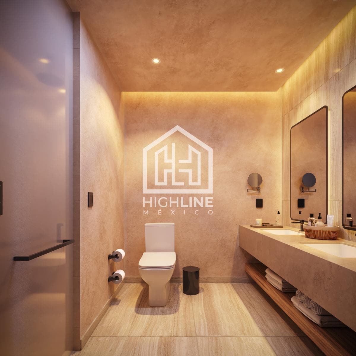 PENTHOUSE FOR SALE IN PUERTO MORELOS: 1 BEDROOM WITH BAR, SPA, AND OCEAN-VIEW POOL