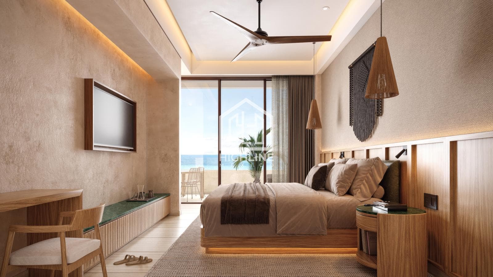APARTMENT FOR SALE IN PUERTO MORELOS: 1 BEDROOM WITH LUXURY AMENITIES AND OCEAN VIEWS