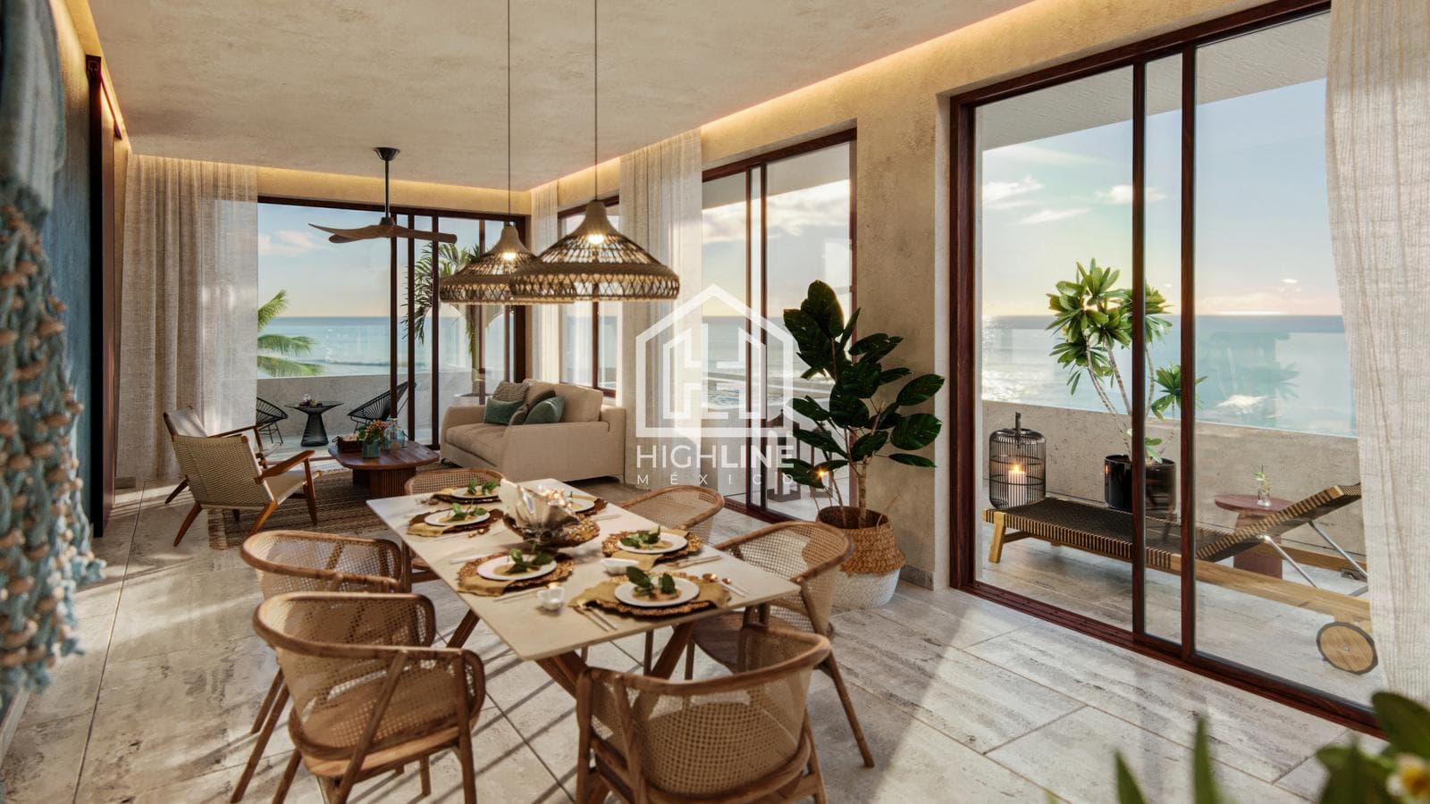 APARTMENT FOR SALE IN PUERTO MORELOS: 1 BEDROOM WITH LUXURY AMENITIES AND OCEAN VIEWS